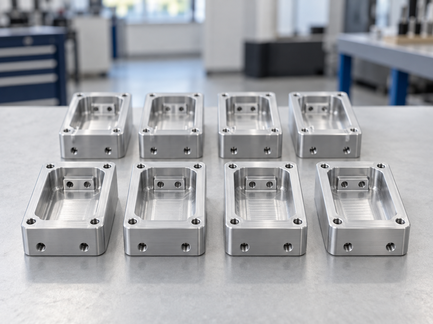 Seriewerk bij cnc frezen