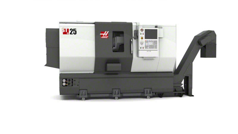 Haas ST-25 met stafaanvoer in productie